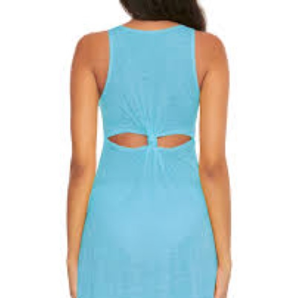 BECCA Reversible Blue Cut Out - Swim Cover-up - Picture 2 of 6